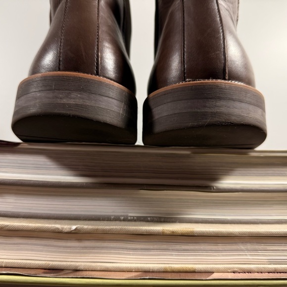 Black Brown Black Crown 1826 Dark Brown Leather Men’s Ankle Boots - Picture 12 of 15